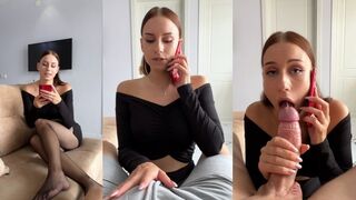 My boyfriend forced me to cheat, I talked dirty on phone