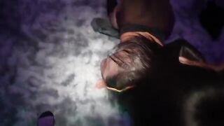 Skinny brunette teen Melztube gets her first BBC cock ever