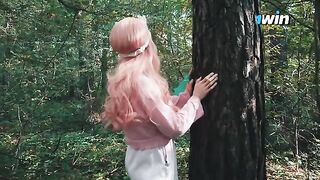 Got lost in the forest, met a forester with huge cock