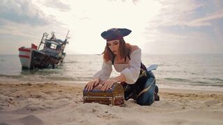 The real treasure was under the panties of Captain Sweetie Fox, the fiery redhead