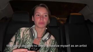 A talented Russian artist made her porn debut with a stunning blowjob scene
