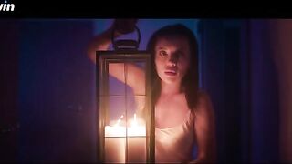 Hot mature woman fucked by a man in a Halloween costume