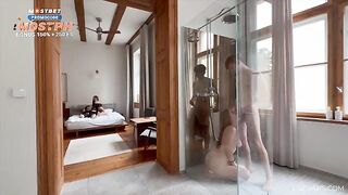 Our friends fucked in the shower, we wanted to join in too - MiraDavid