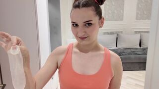 My stepsister fucked by her BF without using a condom