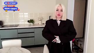 The angry neighbor came to complain and get fucked
