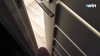 My stepsister spied me, caught me, and then she sucked my dick