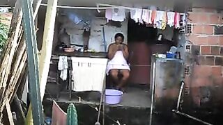 A black woman did not know about a hidden cell phone camera
