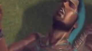 A cute brunette woman has sex with a guy with big cock