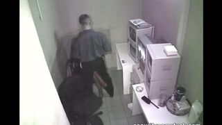 The camera captured intimate moments in the workplace