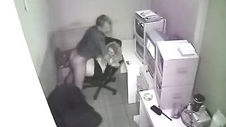 The camera captured intimate moments in the workplace