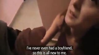 A cute girl tried anal for the first time with a pick-up guy