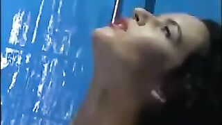 The couple has a tradition to fuck in the bathroom, and this time is no exception