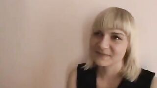 The guy began to engage in cunnilingus with his girlfriend, learning to do it properly