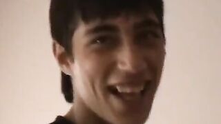 The guy began to engage in cunnilingus with his girlfriend, learning to do it properly