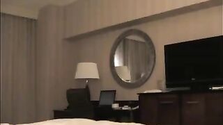 A young girl was fucked in the hotel room by her lover