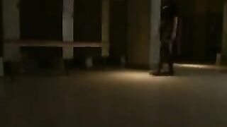 Someone gets fucked in the dark by a mysterious figure, full of passion