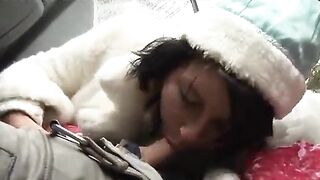 Santa Claus was two times lucky to fuck Snow Maiden
