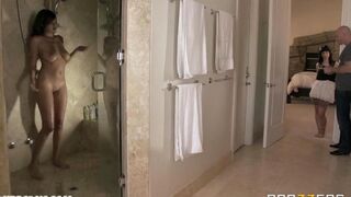 Babe fucked by a cock of the Italian hung Johnny Sins
