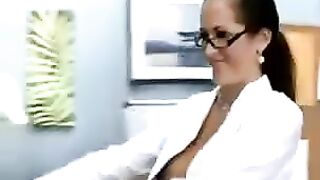 Hot Italian teacher gets fucked by her student on the table