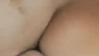 The boy brought the girl to the barn and fucked her in the hay