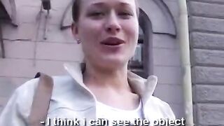The girl became bored and kicked the guy out of house