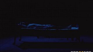 Nurse fucked hard and came out with a creampie cumshot