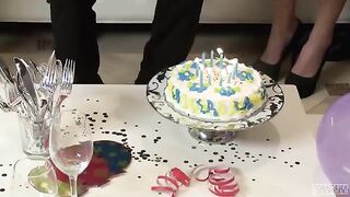 The husband fucked his wife with passion in the bathroom shower