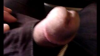 I removed the guy's pants on the bus and began to masturbate