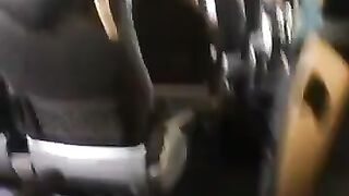 I removed the guy's pants on the bus and began to masturbate