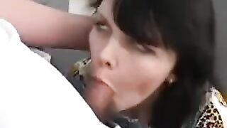 The husband came home and caught his wife watching porn videos
