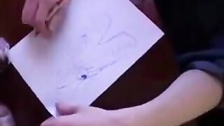 Instead of lessons, the guy fucked his mother with intimacy