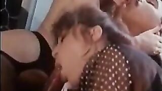 Mature beauties get ready for sex with a stranger