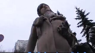 A girl from the street has accepted a large amount of money for sex