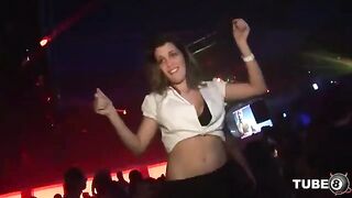 The students arranged a hot sex party and fucked like crazy