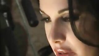 A wife watches her husband fucking his friend in the bedroom