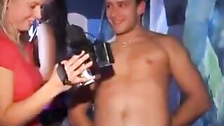 Bunch of drunk guys fucked at home party with hardcore sex