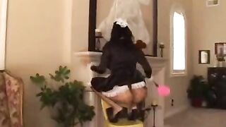 The man fucked the housekeeper while his wife was away