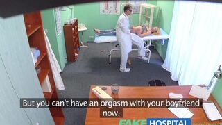 A hidden camera was set up in the gynecologist's office to capture steamy moments