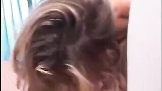 A young guy has an amazing sex with two young girlfriends at once