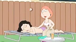 Bonnie and Lois are getting their griffins lesbian porn on