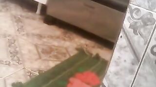 Black woman gets her pussy railed by one lucky dude