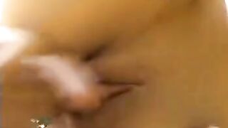 The baby Alina passionately sucks and licks the testicles, bringing pleasure