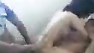 Two members at once fucked a young Asian, who was very glad for this
