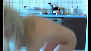 Young beauty masturbates with her boyfriend through a video chat