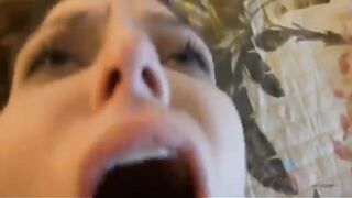 A guy has an experience of the lifetime with a member of a girl