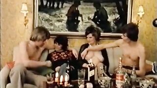 Bunch of depraved bitches getting fucked in their asses in the classroom