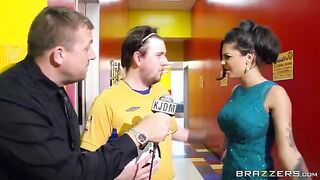 Guys from the crowd fucked the girl, she was humiliated and ashamed