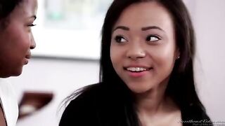 A black woman makes a bold move to get close to her sister