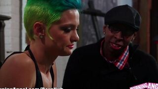 Blonde emo girl in hot anal action