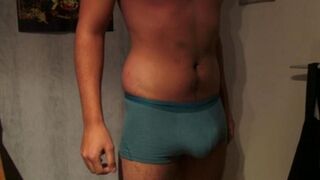 A guy came in his pants because of overexcitation, and this is not a secret